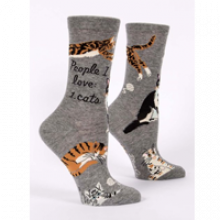 Image of People I Love: Cats Women’s Crew Socks